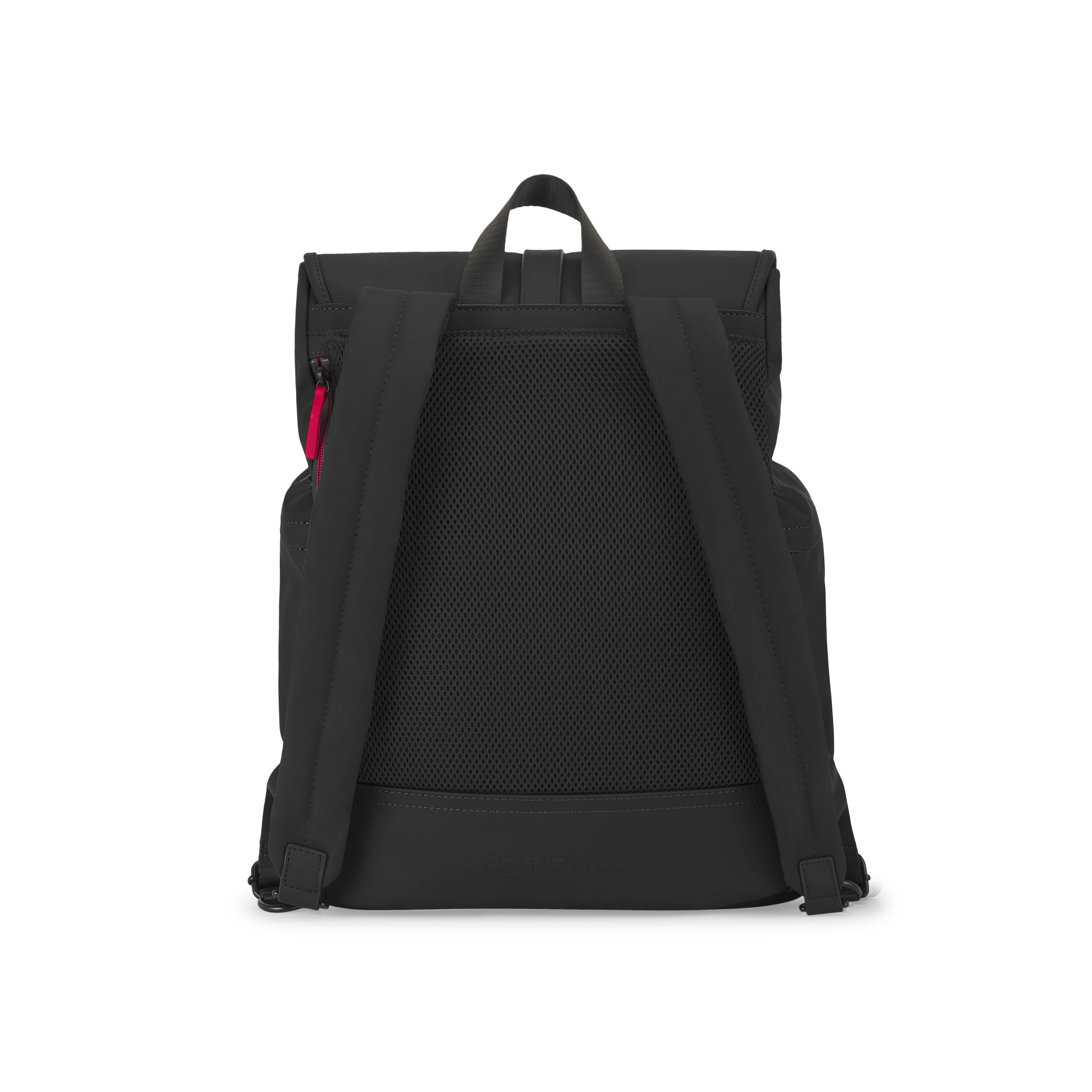Black Bugatti Travel Core Backpack with multiple compartments and padded straps for comfortable carrying.