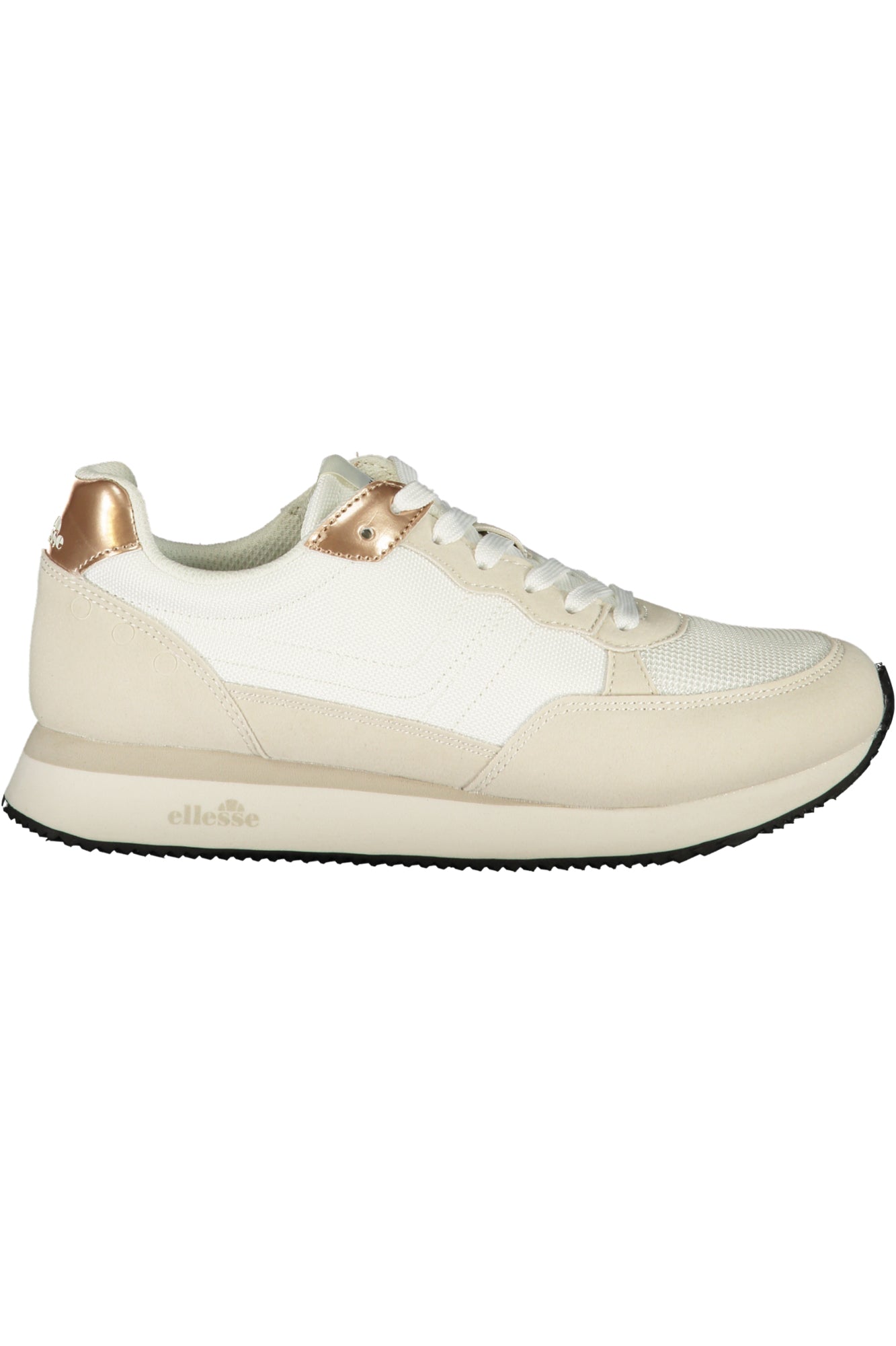 White Ellessee women's sports sneakers with a sleek design and athletic sole, perfect for active wear and casual outfits.