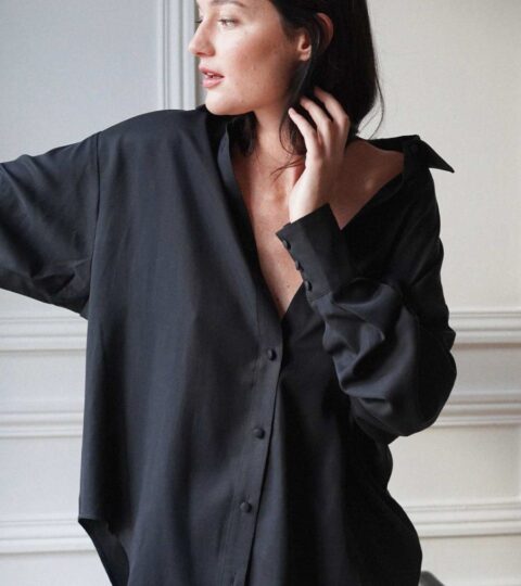 Femme Elise Chalmin Chemises & Blouses | Chemise Nour Noire