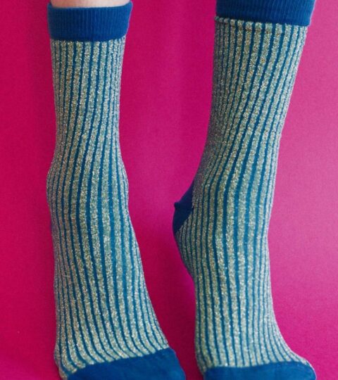 Accessoires Elise Chalmin  | Chaussettes Sam Turquoise