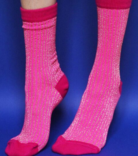 Accessoires Elise Chalmin  | Chaussettes Sam Fuchsia