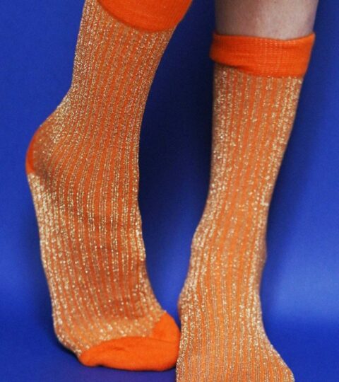 Accessoires Elise Chalmin  | Chaussettes Sam Orange